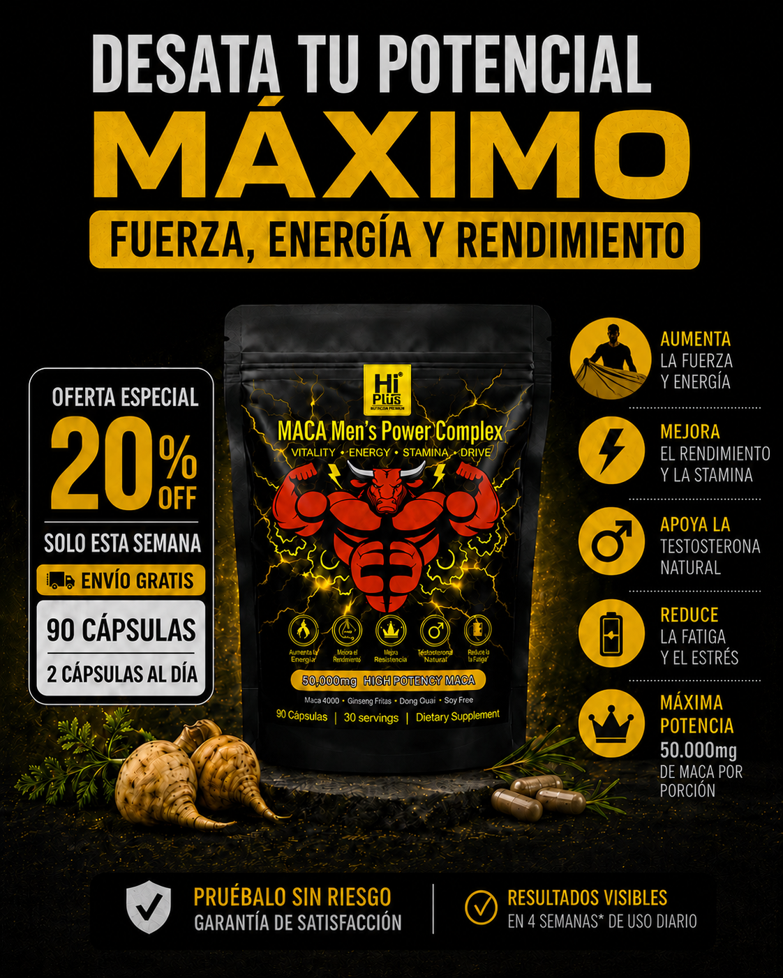 MACA MEN'S POWER COMPLEX ULTRA