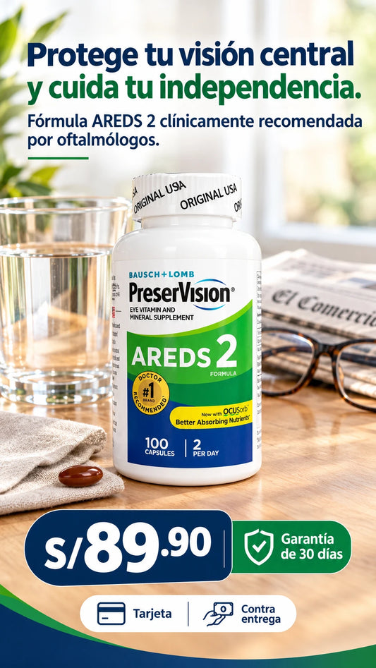 PreserVision es la marca de vitaminas para los ojos número 1