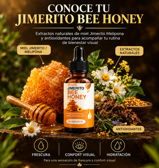 Cuidado Visual con extractos naturales de Miel Jimerito